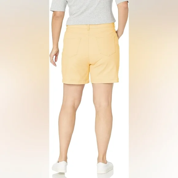 💠GLORIA VANDERBILT All Around Slimming Effect Shorts Amanda Womens Size 16 - Picture 2 of 12